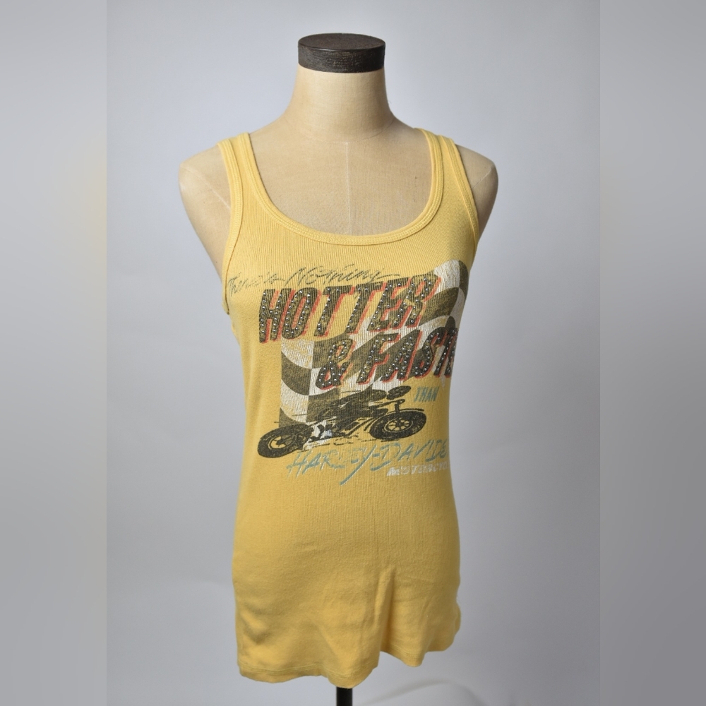 Harley Davidson tank top.